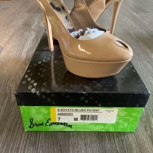 Platform sling backs